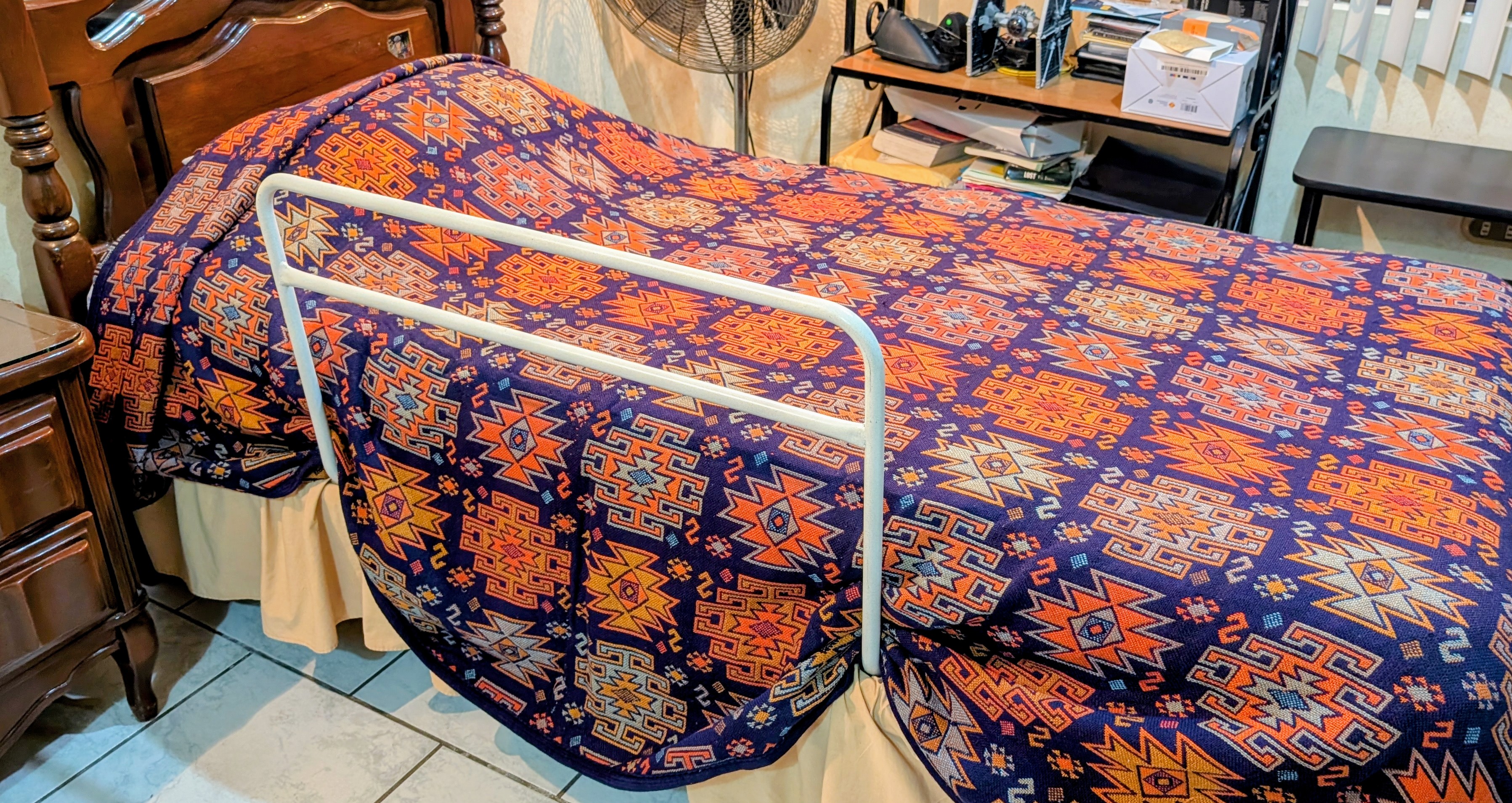 Barandal para cama Corto Vista 2