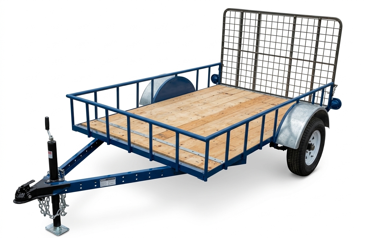 Remolque Cama Baja de 800 Kg. Vista 2